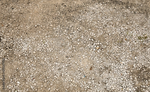 Obraz stone floor grounge from above