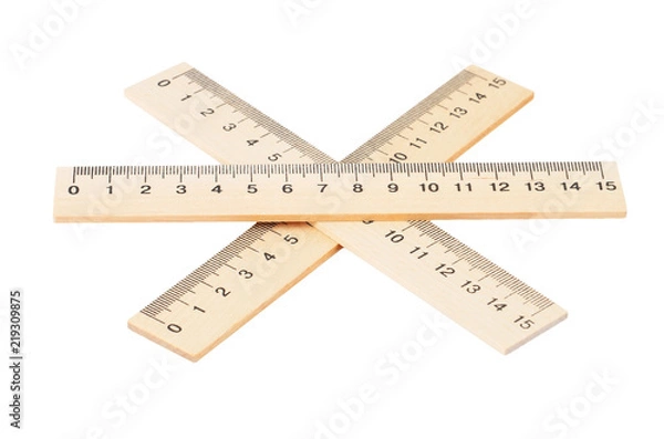 Obraz Retro wooden ruler