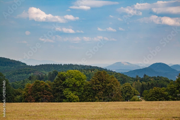 Obraz Landschaft in Tschechien Nordböhmen