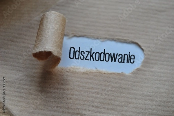 Fototapeta Odszkodowanie