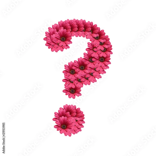 Obraz signos y flores