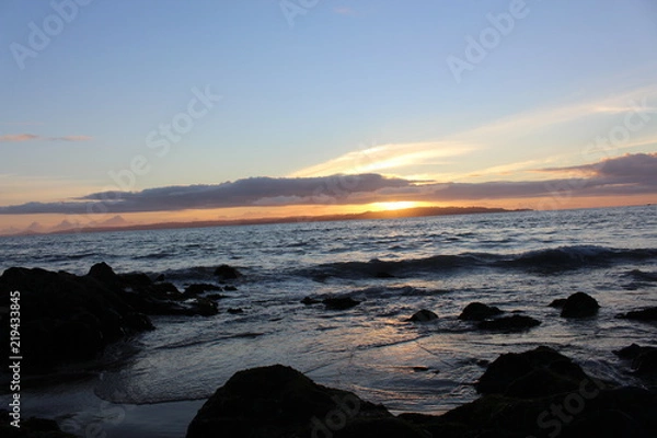 Fototapeta Chilean sunset