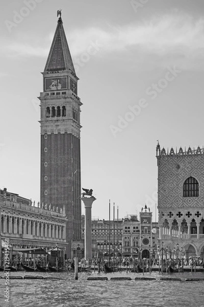 Fototapeta Pałac Dożów i Campanile w Wenecji