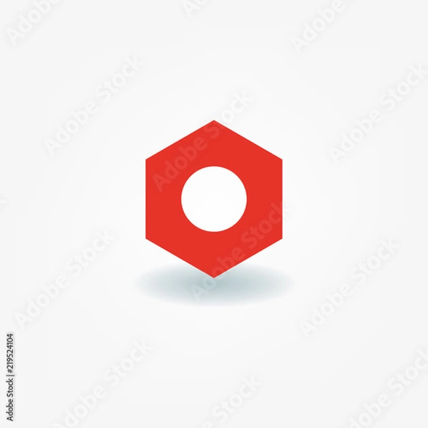 Fototapeta Nut Bolt Icon