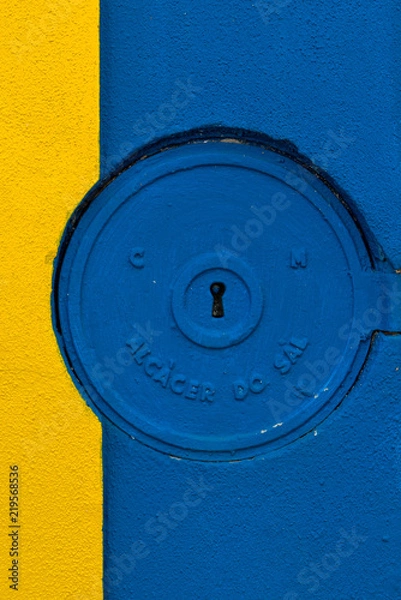 Obraz Blue and yellow