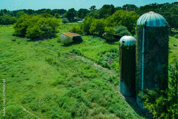 Obraz Abandoned Silos
