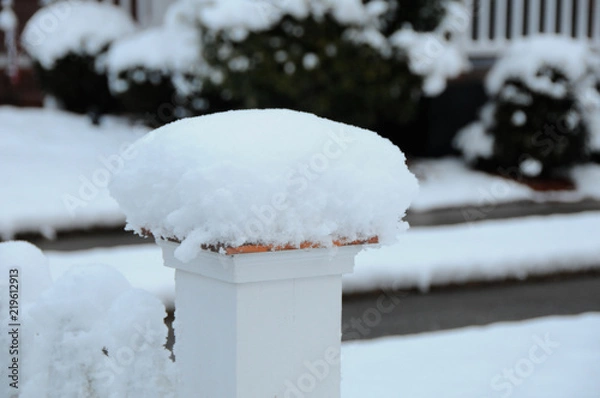 Obraz Snow on Post