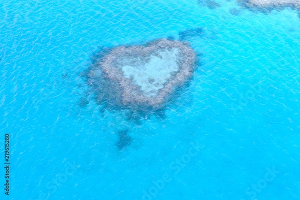 Obraz Heart Reef, Great Barrier Reef