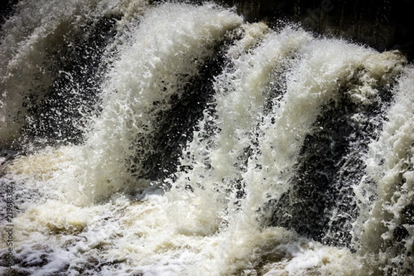 Obraz Hemlock Gorge Falls- Abstract