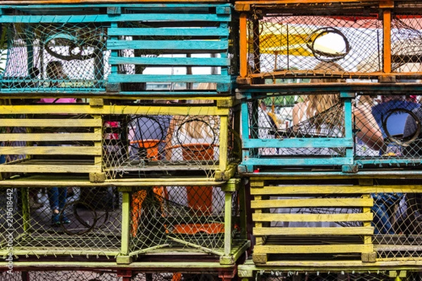 Obraz Lobster Pots