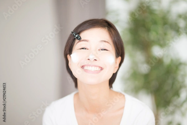 Obraz 洗顔・女性