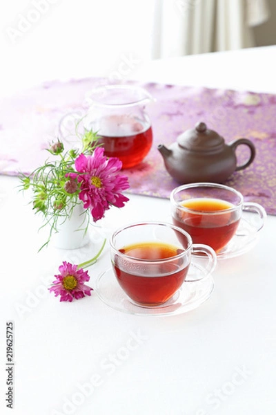 Fototapeta 秋のティータイム