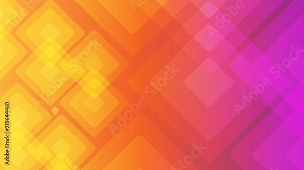 Fototapeta Modern abstract colorful geometric background. Shapes with trendy gradients composition for your design.