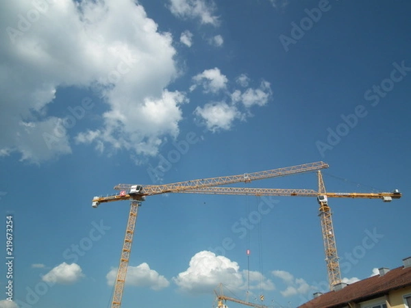 Obraz auf der baustelle