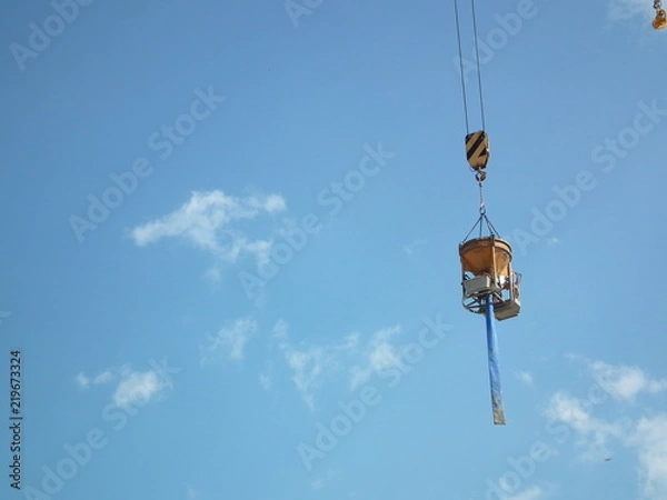 Obraz auf der baustelle