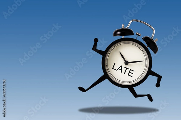 Obraz Late Concept Background