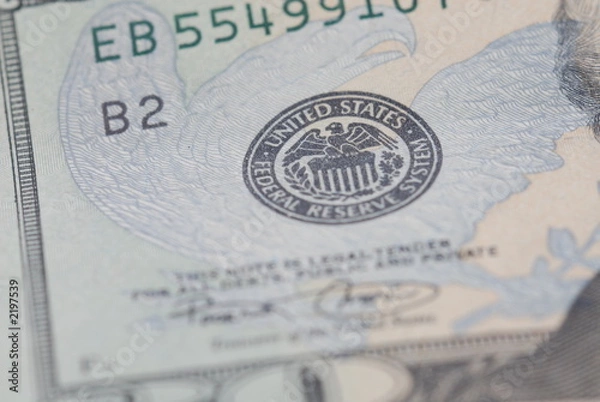 Fototapeta federal reserve seal