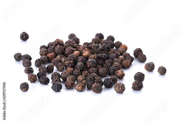 Obraz pepper corn isolated on white background