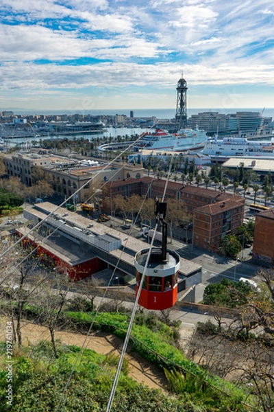 Obraz barcelona hafen