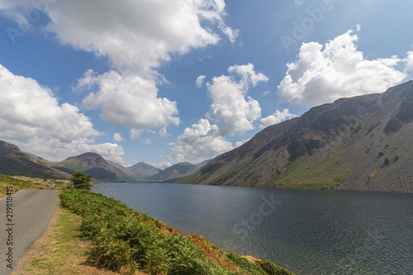 Obraz Lakeside And Mountains