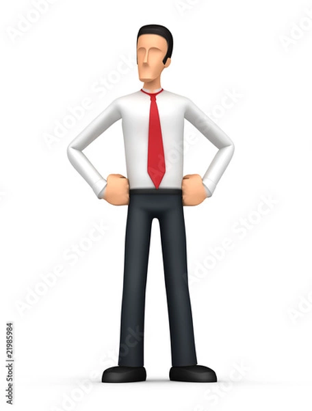 Fototapeta Proud Businessman