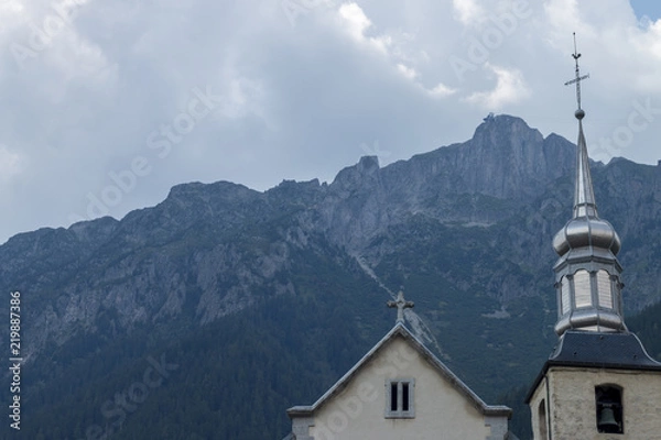 Obraz Steeple of Chamonix