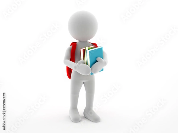 Obraz education concept 3d render