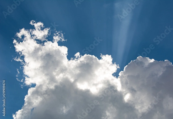 Obraz sky and clouds Basin.