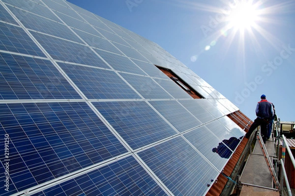 Obraz Montaż solarny 11