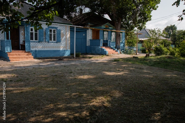 Fototapeta домик в деревне