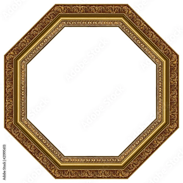 Fototapeta Octagonal picture frame