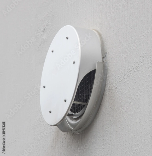 Obraz マンションやアパートの外壁にある排気口（換気口）
