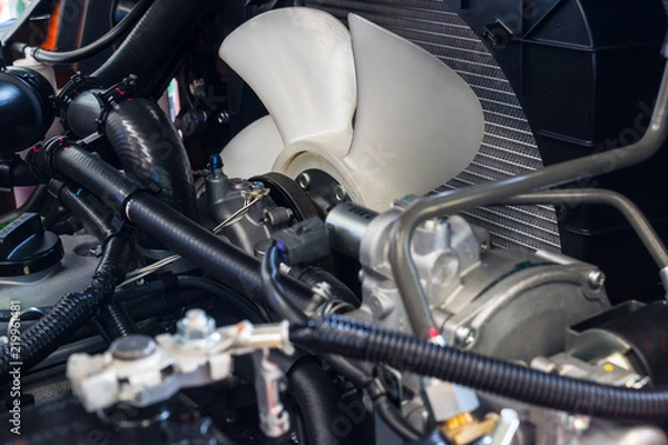 Obraz Radiator fan For trucks