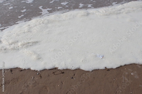 Obraz 바다모래사장 파도