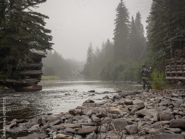 Fototapeta Flyfishing 8