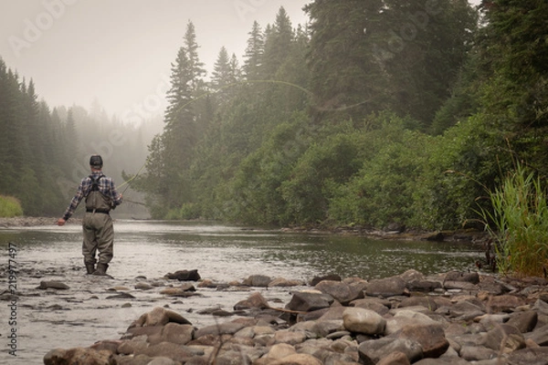 Fototapeta Flyfishing 2