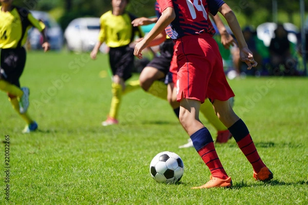 Fototapeta サッカー　フットボール