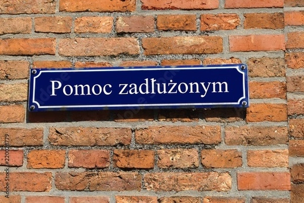 Obraz Pomoc zadłużonym