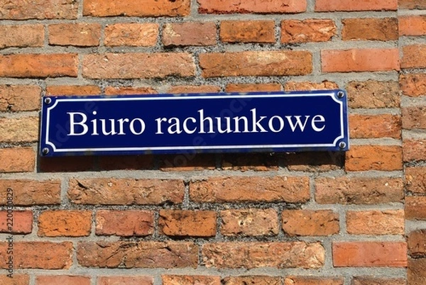 Obraz Biuro rachunkowe