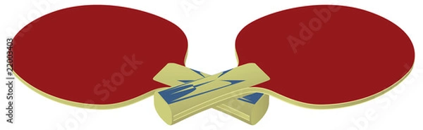 Obraz ping pong bats