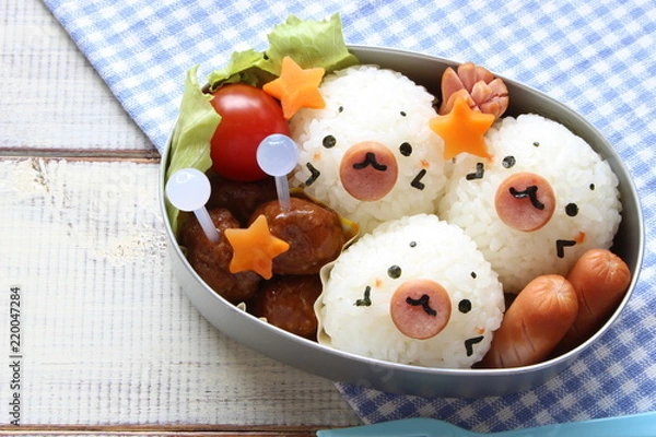 Obraz アザラシのお弁当