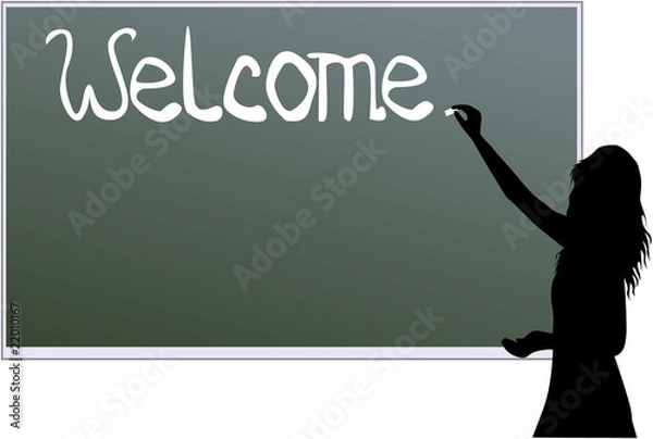 Fototapeta School board