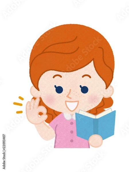 Fototapeta 外国人の教師　女性