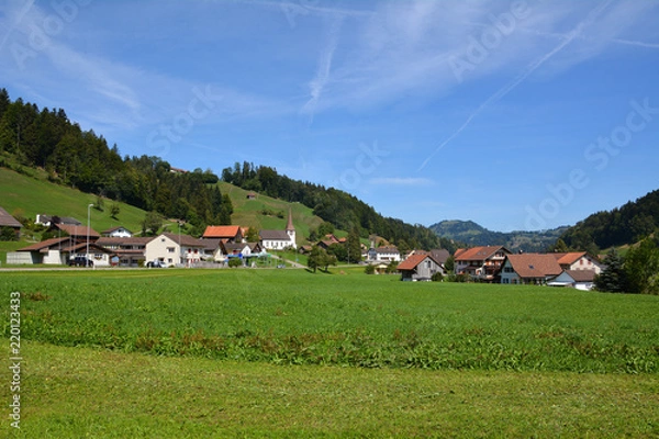 Fototapeta Fischenthal, Kanton Zürich