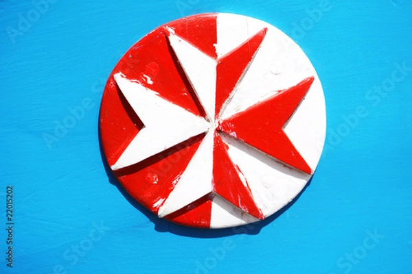 Fototapeta eight pointed cross