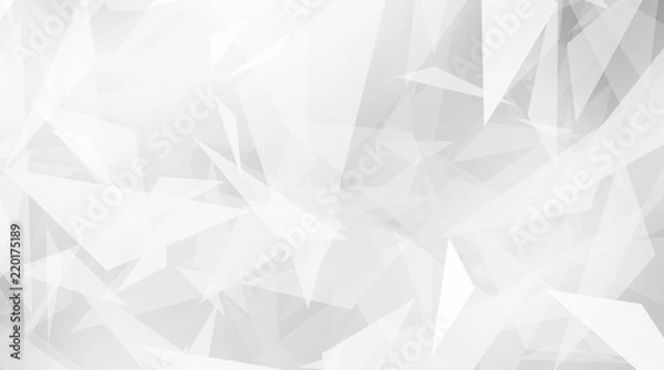 Obraz gray geometric on white backdrop wallpaper. grey retro pattern background.