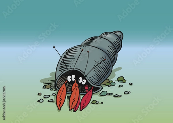 Obraz Zweisiedlerkrebs