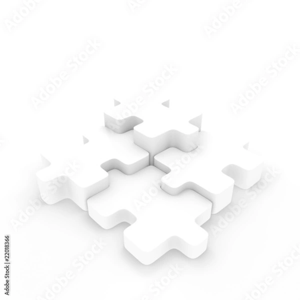 Fototapeta Joining The Puzzle