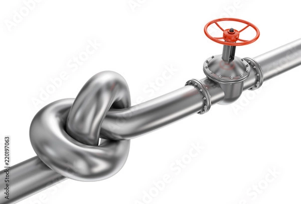 Fototapeta  knot and valve