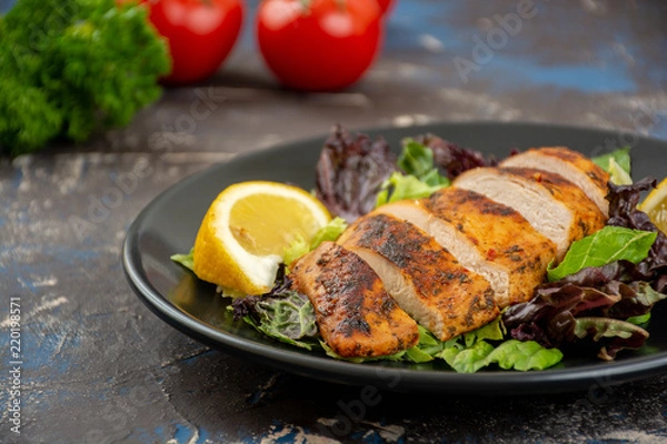 Obraz Grilled chicken breast
